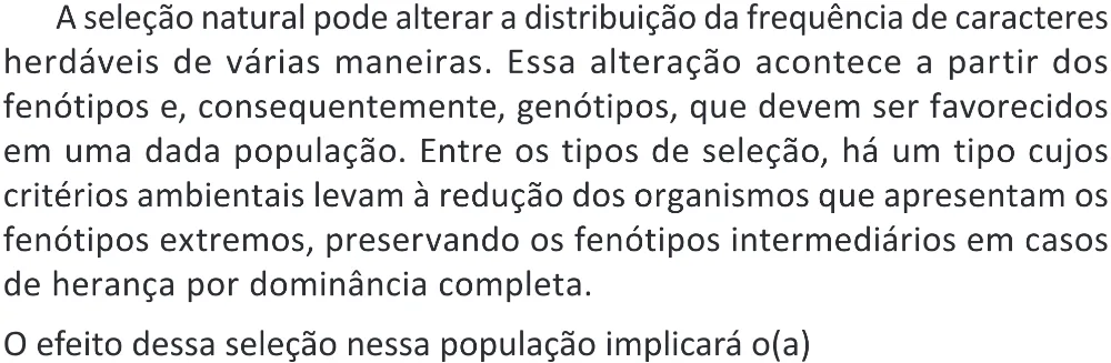 Trecho original com figura, tabela ou fórmula da questão 126 do ENEM 2025 - 2º Dia – Caderno 11 – Laranja (Braile e ledor) – Aplicação Regular - (Superampliada) - Belém, Ananindeua e Marituba.