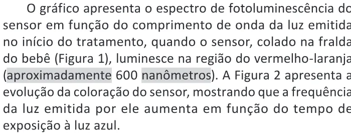 Trecho original com figura, tabela ou fórmula da questão 126 do ENEM 2025 - 2º Dia – Caderno 11 – Laranja (Braile e ledor) – Aplicação Regular - (Ledor).