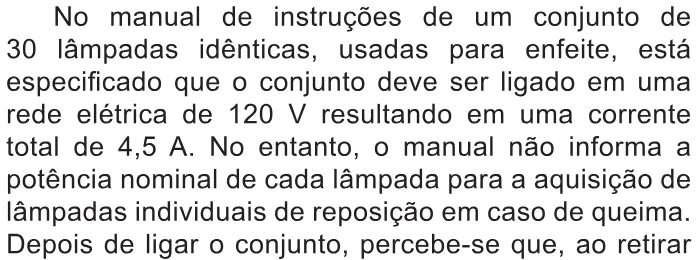 Trecho original com figura, tabela ou fórmula da questão 122 do ENEM 2021 - 2º Dia – Caderno 6 – Cinza – Reaplicação/PPL/Segunda Oportunidade.
