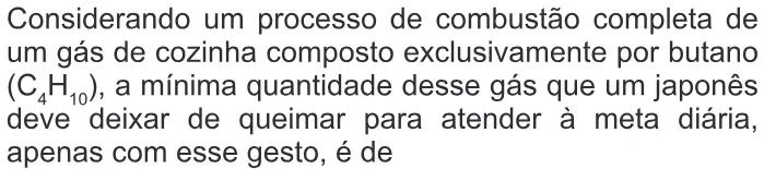Trecho original com figura, tabela ou fórmula da questão 59 do ENEM 2012 - 1º Dia - Caderno 1 - Azul – Aplicação regular.