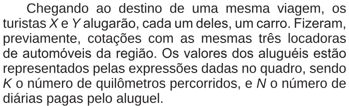 Trecho original com figura, tabela ou fórmula da questão 151 do ENEM 2017 - 2º Dia - Caderno 6 - Cinza – Reaplicação/PPL.