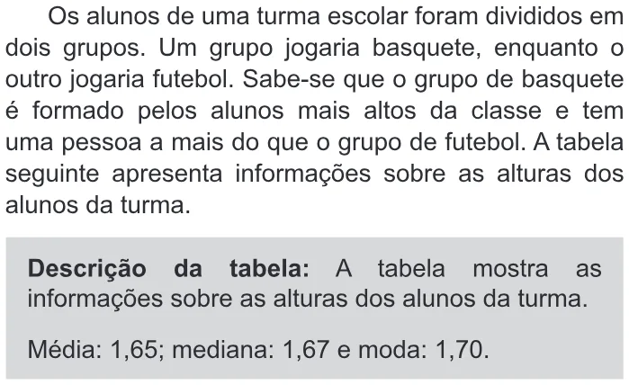 Trecho original com figura, tabela ou fórmula da questão 162 do ENEM 2019 - 2º Dia – Caderno 11 – Laranja (Braile e Ledor) – Aplicação Regular.