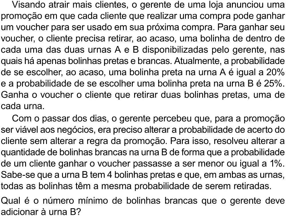 Trecho original com figura, tabela ou fórmula da questão 152 do ENEM 2023 - 2º Dia – Caderno 12 – Verde (Libras) – Aplicação Regular - (Superampliada).
