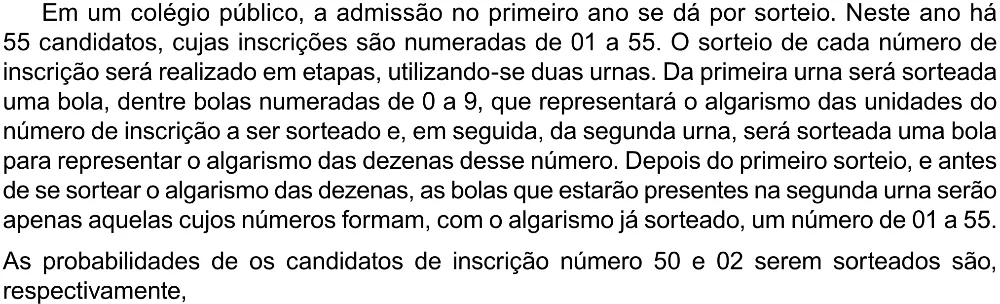 Trecho original com figura, tabela ou fórmula da questão 156 do ENEM 2023 - 2º Dia – Caderno 12 – Verde (Libras) – Aplicação Regular - (Ampliada).
