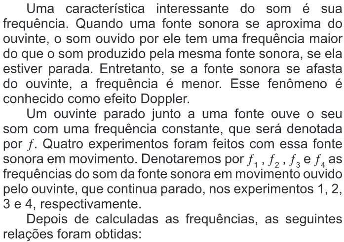 Trecho original com figura, tabela ou fórmula da questão 178 do ENEM 2013 - 2º Dia - Caderno 6 - Cinza – Reaplicação/PPL.