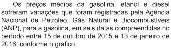Trecho original com figura, tabela ou fórmula da questão 160 do ENEM 2021 - 2º Dia – Caderno 11 – Laranja (braile e ledor) – Reaplicação/PPL/Segunda Oportunidade.