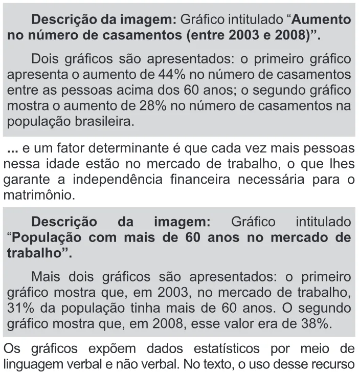 Trecho original com figura, tabela ou fórmula da questão 123 do ENEM 2013 - 2º Dia - Caderno 6 - Cinza – Ledor.