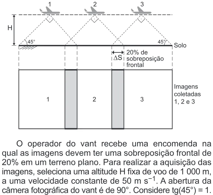 Trecho original com figura, tabela ou fórmula da questão 135 do ENEM 2019 - 2º Dia – Caderno 5 – Amarelo – Aplicação Regular.