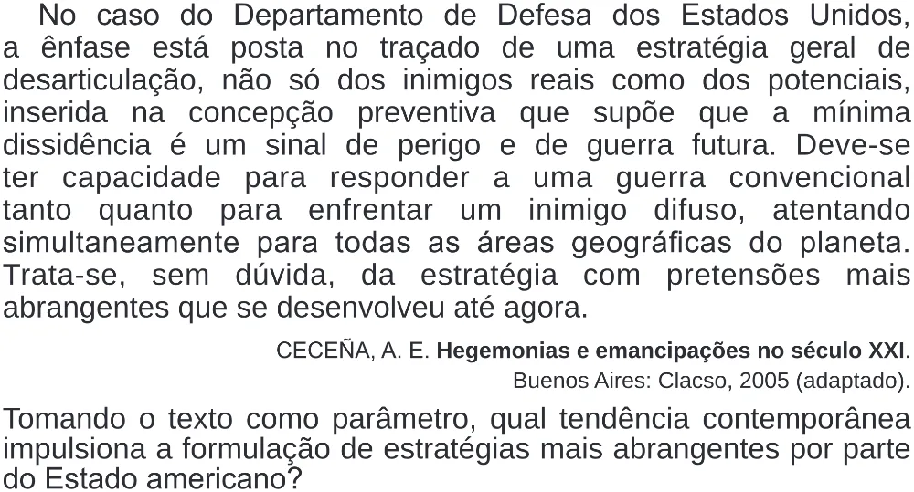 Trecho original com figura, tabela ou fórmula da questão 49 do ENEM 2020 - 1º Dia - Caderno 4 – Rosa (Superampliada) – Aplicação Regular.