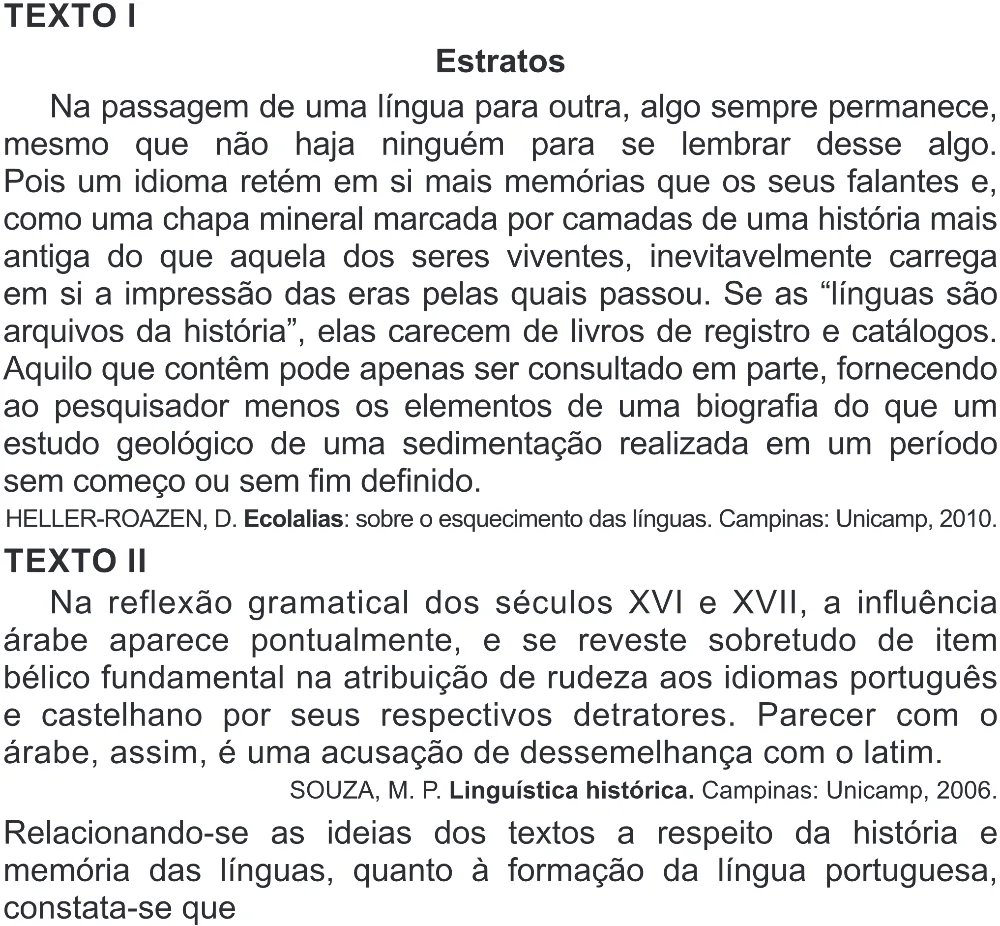 Trecho original com figura, tabela ou fórmula da questão 16 do ENEM 2019 - 1º Dia – Caderno 2 – Amarelo (Superampliada) – Aplicação Regular.