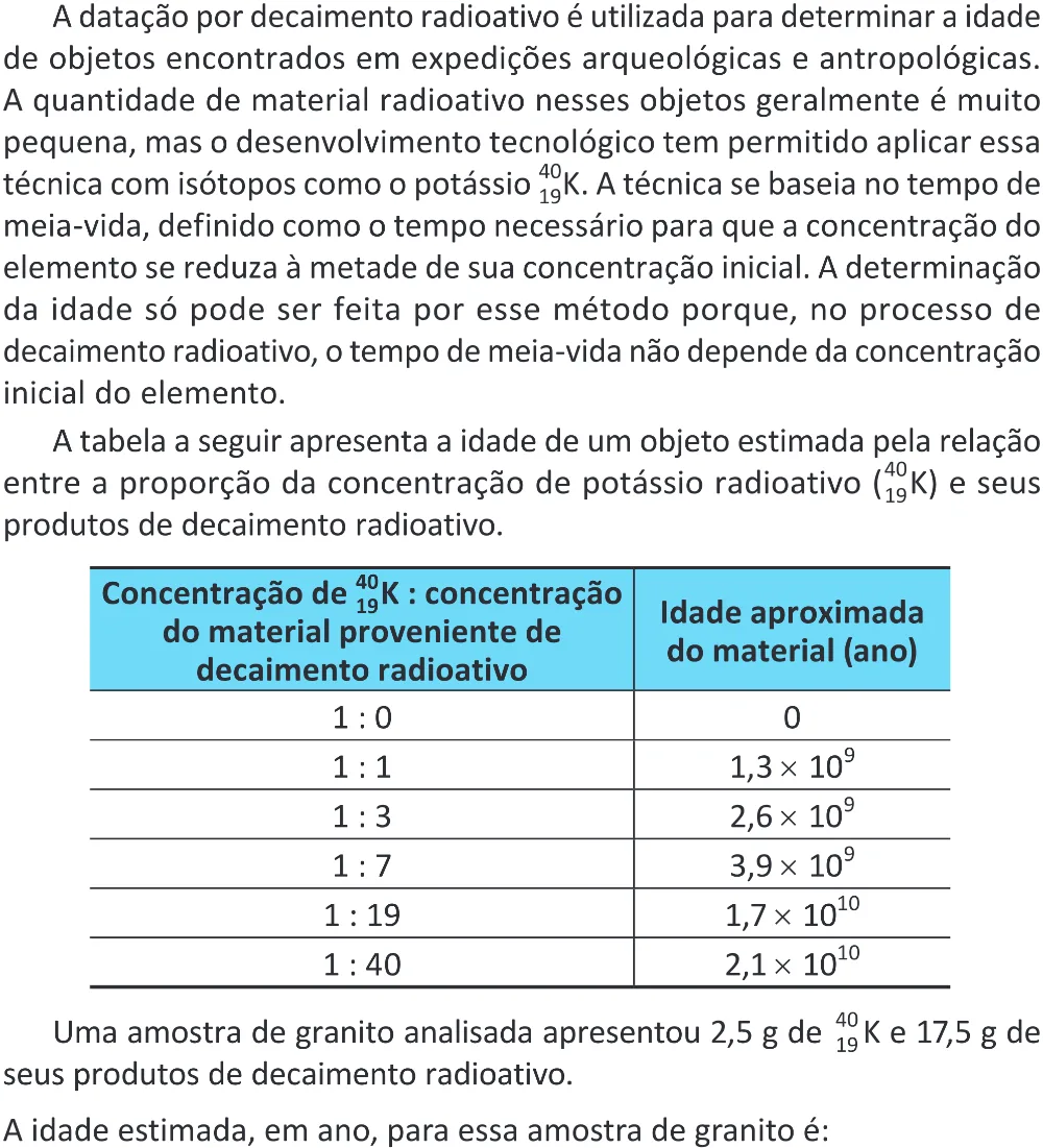 Trecho original com figura, tabela ou fórmula da questão 97 do ENEM 2025 - 2º Dia – Caderno 11 – Laranja (Braile e ledor) – Reaplicação - (Superampliada).