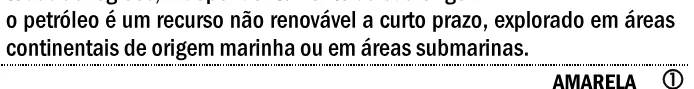 Alternativa E da questão 51 do ENEM 2000 - Caderno Amarelo.