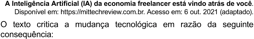 Trecho original com figura, tabela ou fórmula da questão 90 do ENEM 2023 - 1º Dia – Caderno 10 – Verde (Libras) – Aplicação Regular - (Superampliada).
