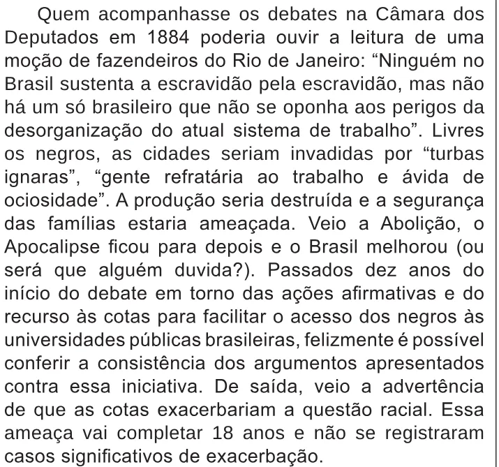 Trecho original com figura, tabela ou fórmula da questão 4 do ENEM 2014 - 1º Dia – Caderno 3 – Branco – Reaplicação/PPL.