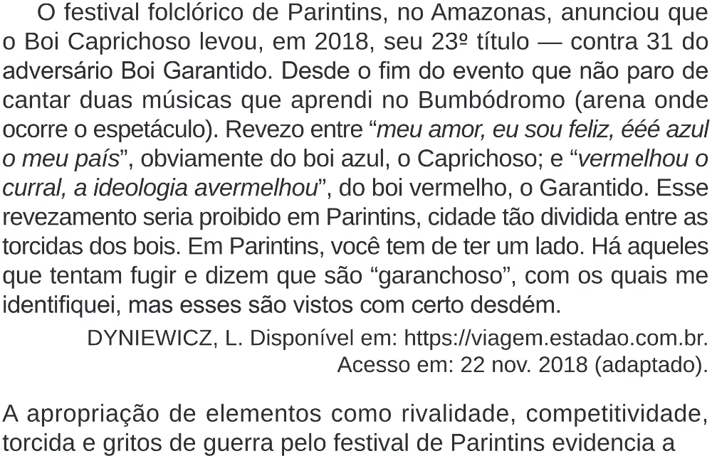 Trecho original com figura, tabela ou fórmula da questão 9 do ENEM 2024 - 1º Dia – Caderno 4 – Verde – Aplicação Regular - (Superampliada).