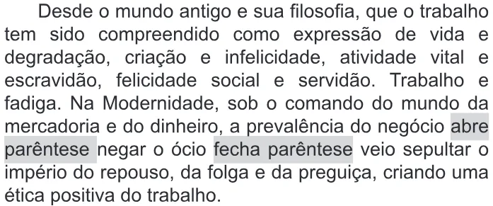 Trecho original com figura, tabela ou fórmula da questão 83 do ENEM 2020 - 1º Dia - Caderno 9 – Laranja (braile e ledor) – Aplicação Regular.