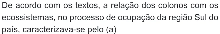 Trecho original com figura, tabela ou fórmula da questão 41 do ENEM 2014 - 1º Dia – Caderno 3 – Branco – Terceira aplicação.