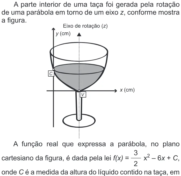 Trecho original com figura, tabela ou fórmula da questão 136 do ENEM 2013 - 2º Dia - Caderno 5 - Amarelo – Aplicação regular.