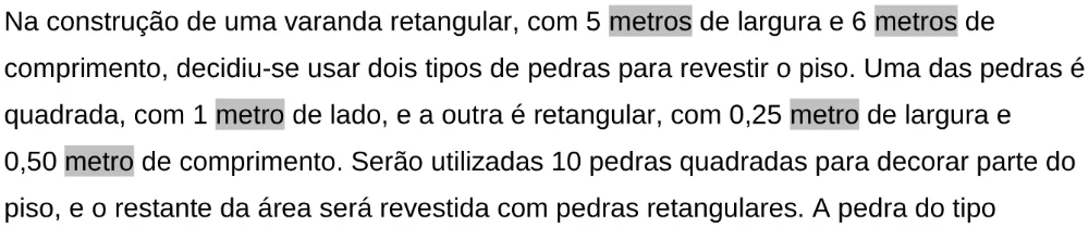 Trecho original com figura, tabela ou fórmula da questão 168 do ENEM 2024 - 2º Dia – Caderno 11 – Laranja (braile e ledor) – Aplicação Regular - Leitor de tela (NVDA).