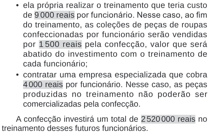 Trecho original com figura, tabela ou fórmula da questão 169 do ENEM 2024 - 2º Dia – Caderno 11 – Laranja (braile e ledor) – Reaplicação/PPL.