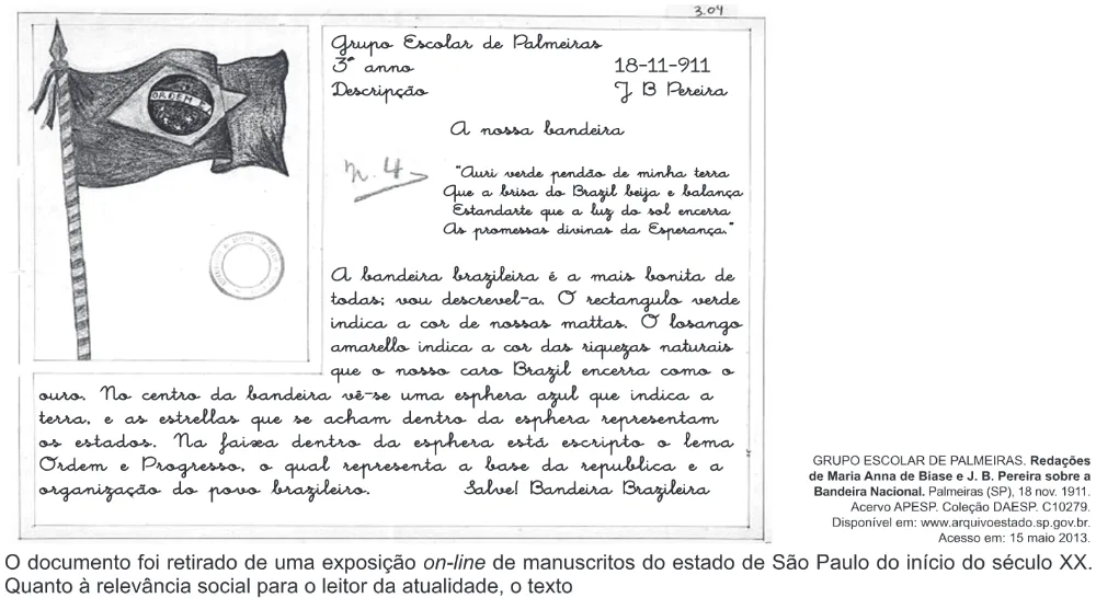 Trecho original com figura, tabela ou fórmula da questão 96 do ENEM 2013 - 2º Dia - Caderno 7 - Azul – Aplicação regular.