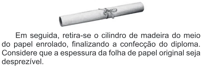 Trecho original com figura, tabela ou fórmula da questão 179 do ENEM 2014 - 2º Dia - Caderno 6 - Cinza – Aplicação regular.