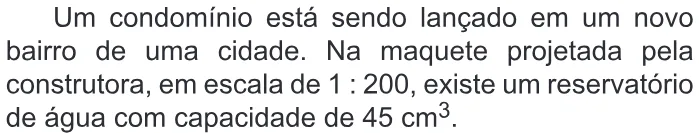 Trecho original com figura, tabela ou fórmula da questão 158 do ENEM 2019 - 2º Dia – Caderno 7 – Azul – Aplicação Regular.