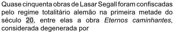 Trecho original com figura, tabela ou fórmula da questão 18 do ENEM 2023 - 1º Dia – Caderno 9 – Laranja (Braile e ledor) – Aplicação Regular.