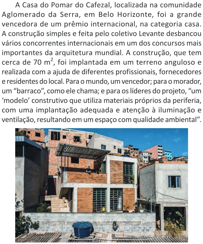 Trecho original com figura, tabela ou fórmula da questão 69 do ENEM 2025 - 1º Dia – Caderno 2 – Amarelo – Aplicação Regular - Belém, Ananindeua e Marituba.