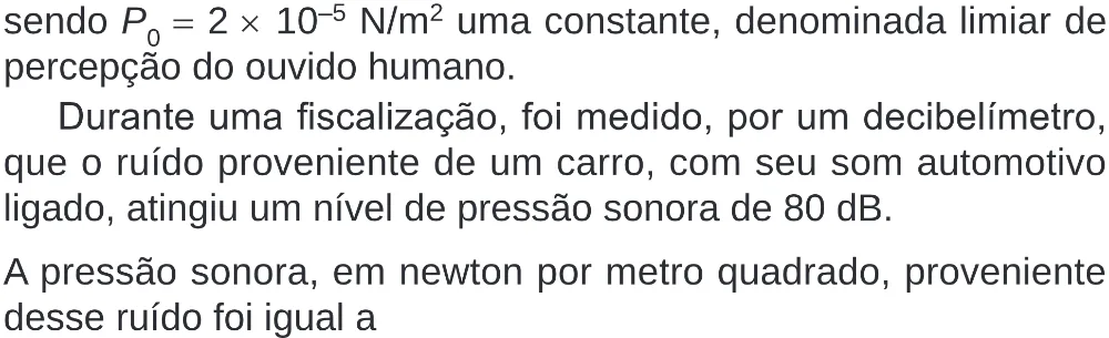 Trecho original com figura, tabela ou fórmula da questão 178 do ENEM 2024 - 2º Dia – Caderno 8 – Verde (Superampliada) – Reaplicação/PPL.