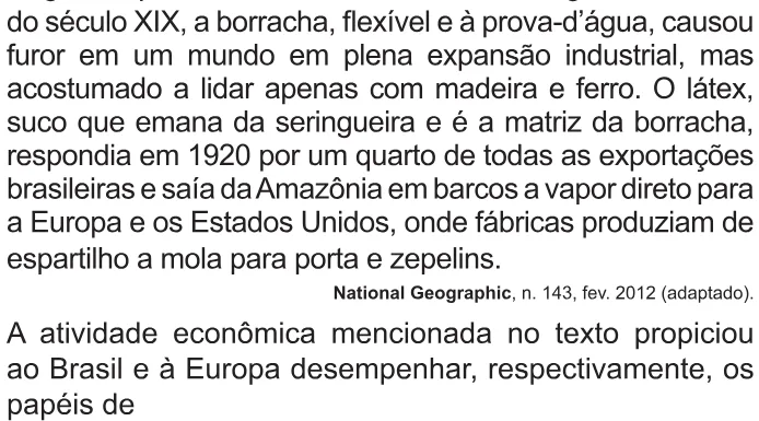 Trecho original com figura, tabela ou fórmula da questão 46 do ENEM 2021 - 1º Dia – Caderno 1 – Azul – Reaplicação/PPL/Segunda Oportunidade.