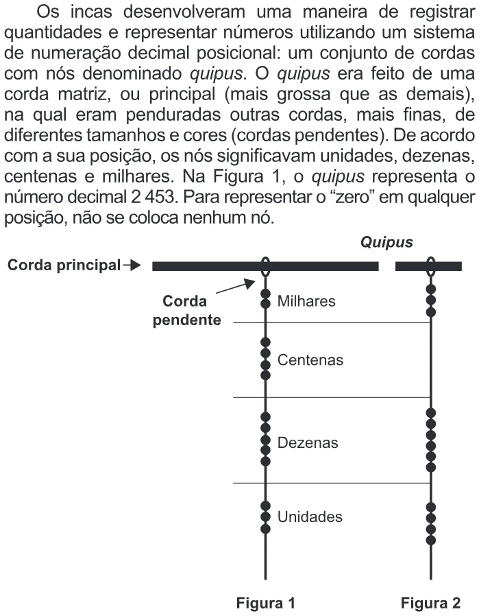 Trecho original com figura, tabela ou fórmula da questão 172 do ENEM 2014 - 2º Dia - Caderno 7 - Azul – Aplicação regular.