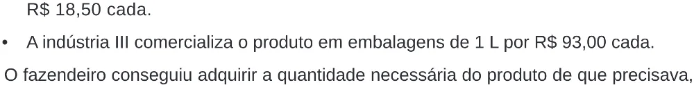 Trecho original com figura, tabela ou fórmula da questão 137 do ENEM 2020 - 2º Dia – Caderno 8 – Rosa (Ampliada) – Reaplicação/PPL.