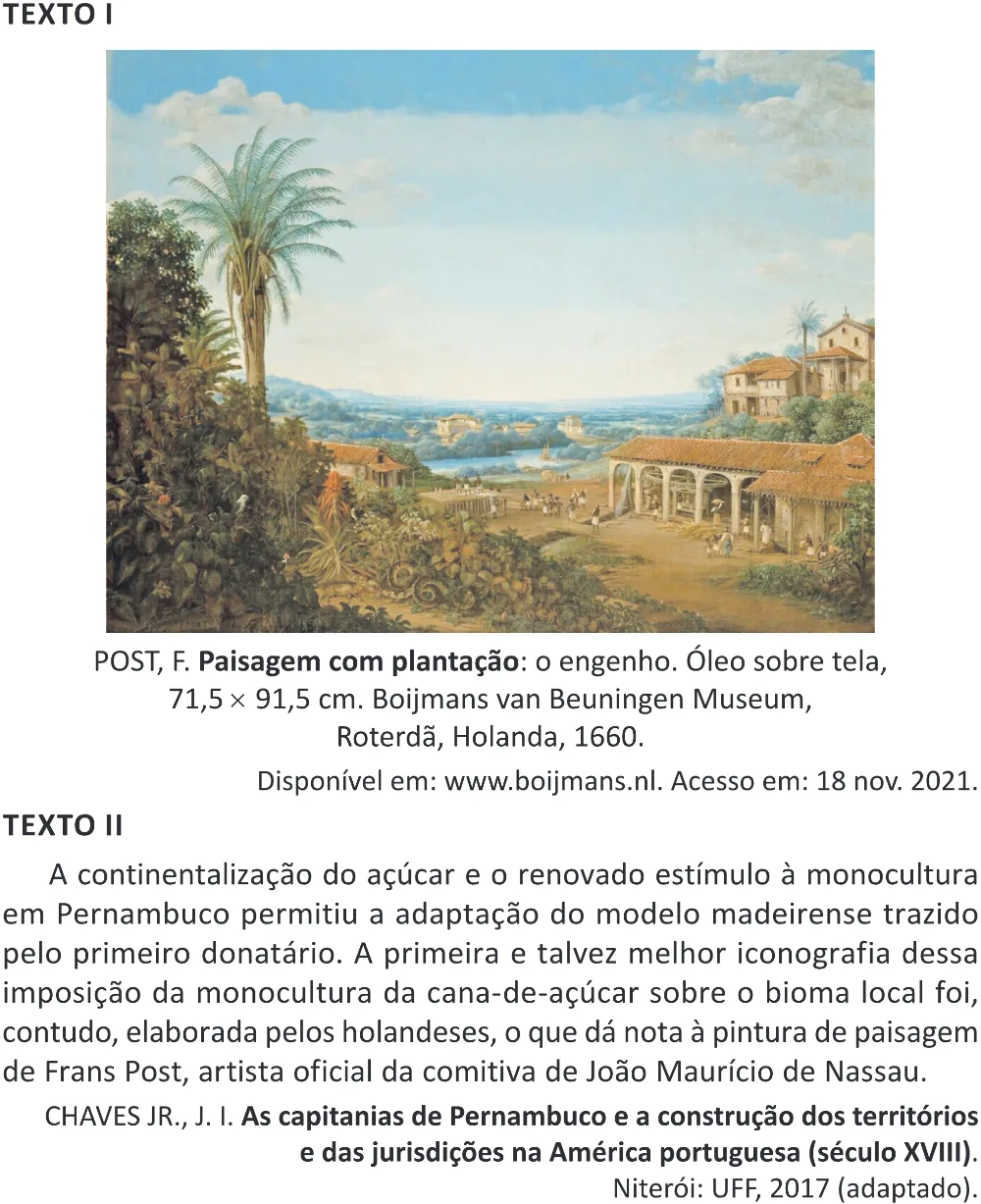 Trecho original com figura, tabela ou fórmula da questão 56 do ENEM 2025 - 1º Dia – Caderno 9 – Laranja (Braile e ledor) – Aplicação Regular - (Superampliada) - Belém, Ananindeua e Marituba.