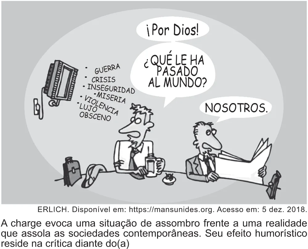 Trecho original com figura, tabela ou fórmula da questão 3 (espanhol) do ENEM 2021 - 1º Dia – Caderno 2 – Amarelo (Superampliada) – Aplicação Regular.