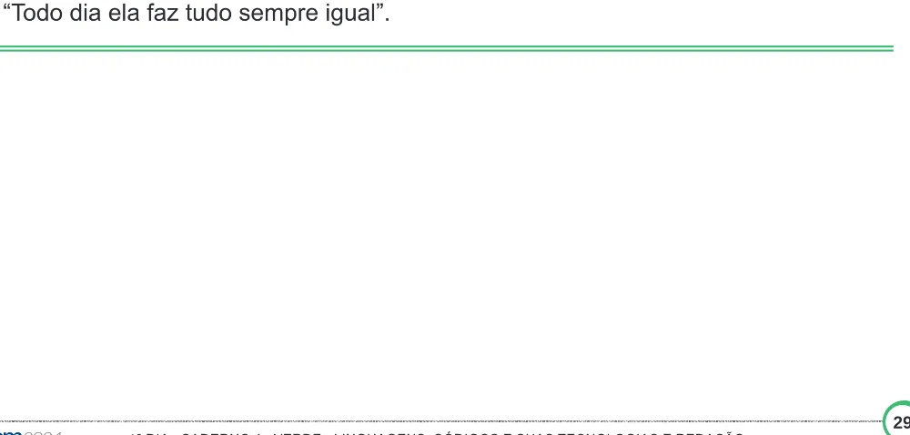 Alternativa E da questão 34 do ENEM 2024 - 1º Dia – Caderno 4 – Verde (Ampliada) – Reaplicação/PPL.