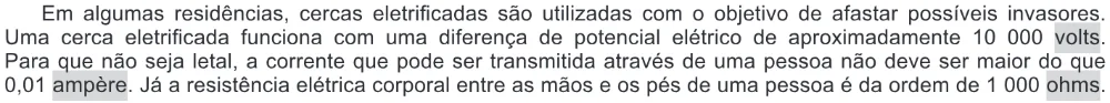 Trecho original com figura, tabela ou fórmula da questão 130 do ENEM 2017 - 2º Dia - Caderno 11 – Laranja (Braile e ledor) – Aplicação regular.