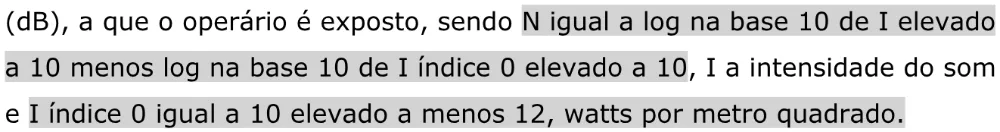 Trecho original com figura, tabela ou fórmula da questão 155 do ENEM 2023 - 2º Dia – Caderno 11 – Laranja (braile e ledor) – Aplicação Regular - Caderno 11 – Laranja – Leitor de tela (NVDA) - Matemática e suas Tecnologias.