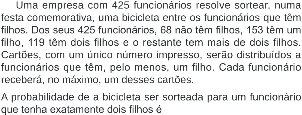 Trecho original com figura, tabela ou fórmula da questão 150 do ENEM 2024 - 2º Dia – Caderno 8 – Verde (Superampliada) – Reaplicação/PPL.