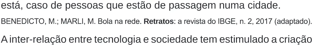 Trecho original com figura, tabela ou fórmula da questão 33 do ENEM 2020 - 1º Dia - Caderno 4 – Rosa (Superampliada) – Aplicação Regular.