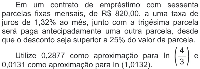 Trecho original com figura, tabela ou fórmula da questão 140 do ENEM 2018 - 2º Dia - Caderno 6 - Cinza – Aplicação regular.