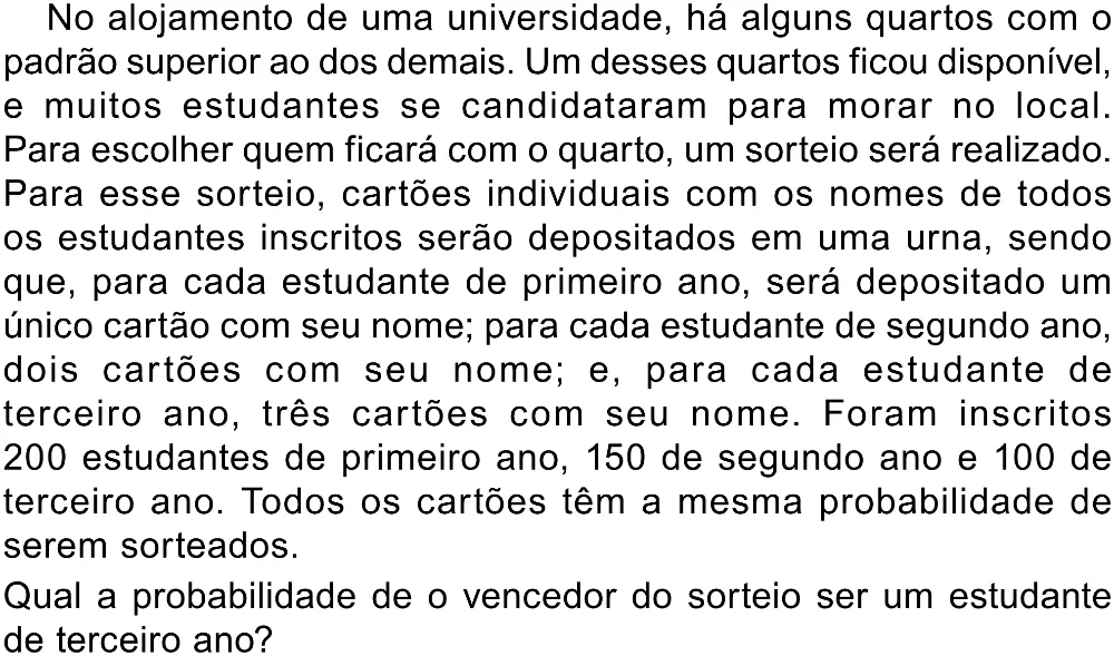 Trecho original com figura, tabela ou fórmula da questão 165 do ENEM 2023 - 2º Dia – Caderno 12 – Verde (Libras) – Aplicação Regular - (Superampliada).