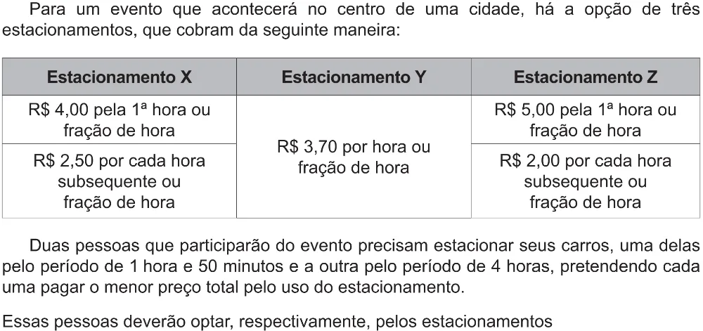 Trecho original com figura, tabela ou fórmula da questão 164 do ENEM 2021 - 2º Dia – Caderno 5 – Amarelo (Ampliada) – Reaplicação/PPL/Segunda Oportunidade.