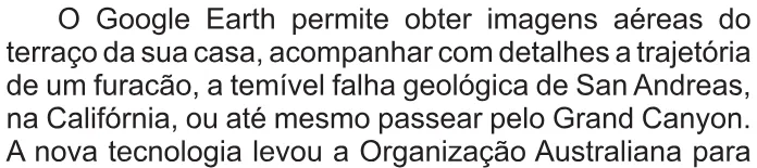 Trecho original com figura, tabela ou fórmula da questão 69 do ENEM 2021 - 1º Dia – Caderno 2 – Amarelo – Reaplicação/PPL/Segunda Oportunidade.