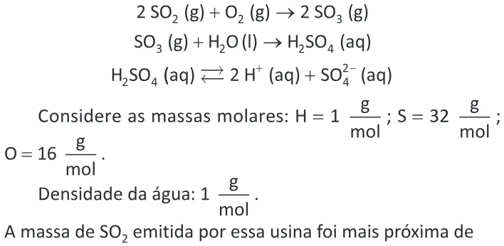 Trecho original com figura, tabela ou fórmula da questão 106 do ENEM 2025 - 2º Dia – Caderno 8 – Verde – Reaplicação.