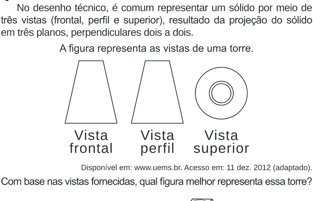 Trecho original com figura, tabela ou fórmula da questão 157 do ENEM 2020 - 2º Dia – Caderno 8 – Rosa (Superampliada) – Reaplicação/PPL.