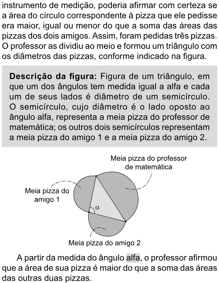 Trecho original com figura, tabela ou fórmula da questão 179 do ENEM 2023 - 2º Dia – Caderno 11 – Laranja (braile e ledor) – Aplicação Regular.
