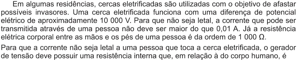 Trecho original com figura, tabela ou fórmula da questão 130 do ENEM 2017 - 2º Dia - Caderno 5 – Amarelo(Ampliada) – Aplicação regular.