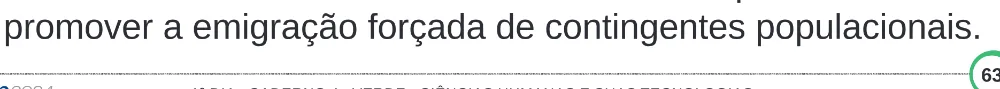 Alternativa E da questão 50 do ENEM 2024 - 1º Dia – Caderno 4 – Verde (Superampliada) – Reaplicação/PPL.