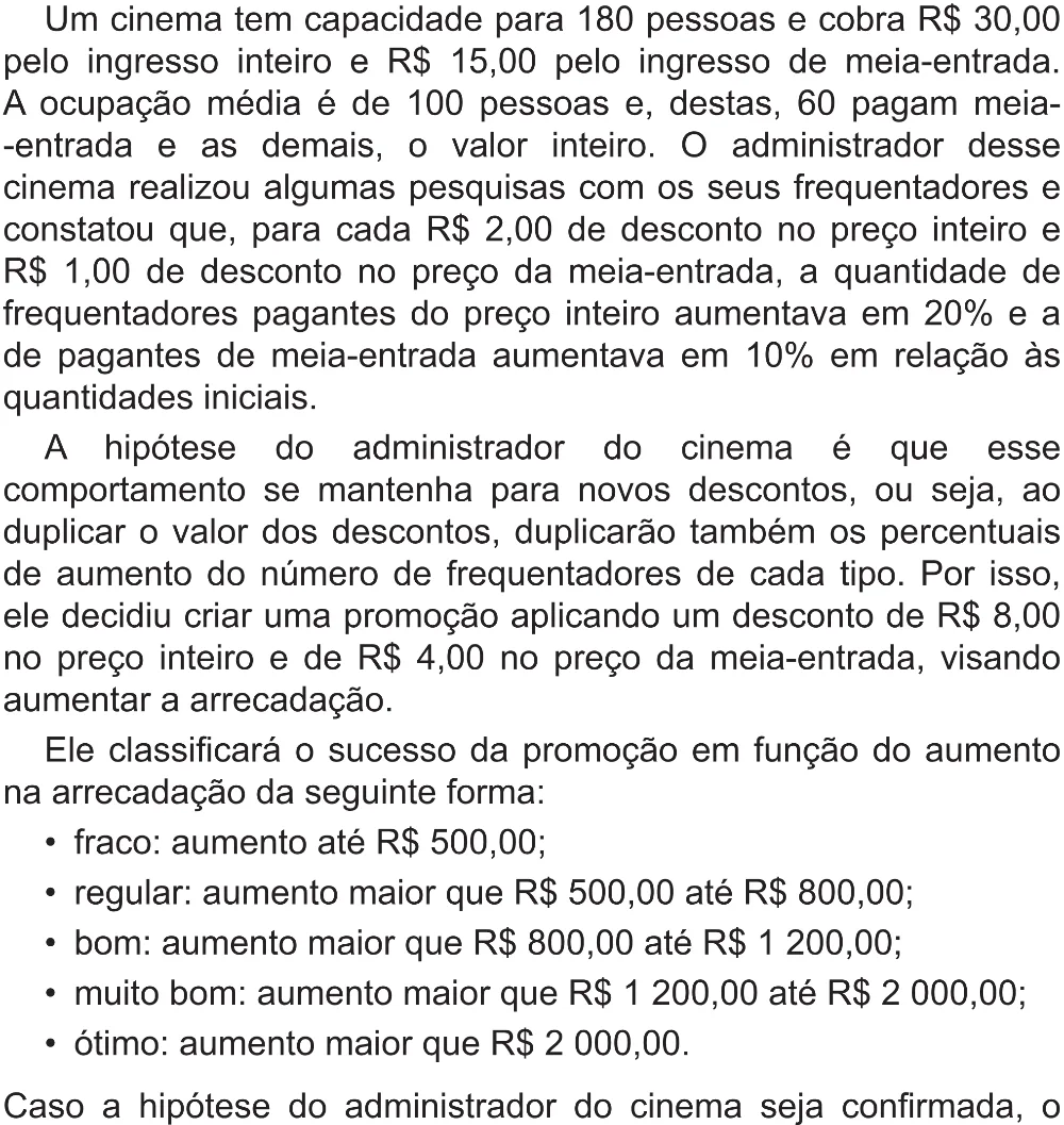 Trecho original com figura, tabela ou fórmula da questão 156 do ENEM 2021 - 2º Dia – Caderno 5 – Amarelo (Superampliada) – Reaplicação/PPL/Segunda Oportunidade.